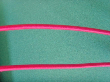 redondo de 3mm cuerda elástica
