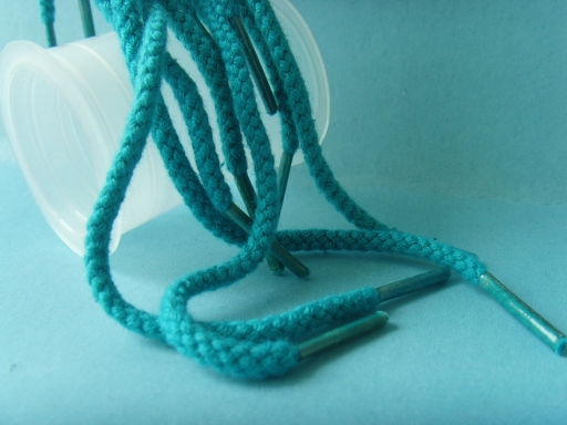 cotton braid shoelace