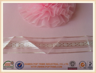 sheer organza ribbon for gift packaging