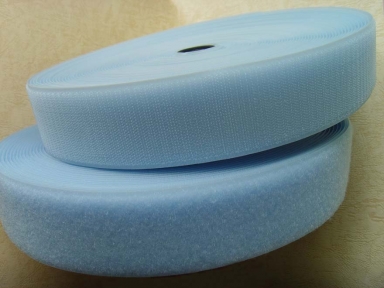 azul claro personalizado-adhesivo gancho y lazo de cinta