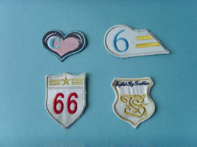 cute small embroidery patch for kid's wear