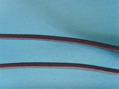 cordón elástico gris 5mm con alta resistencia