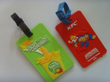 KFC 3d superman goma id titular de la placa
